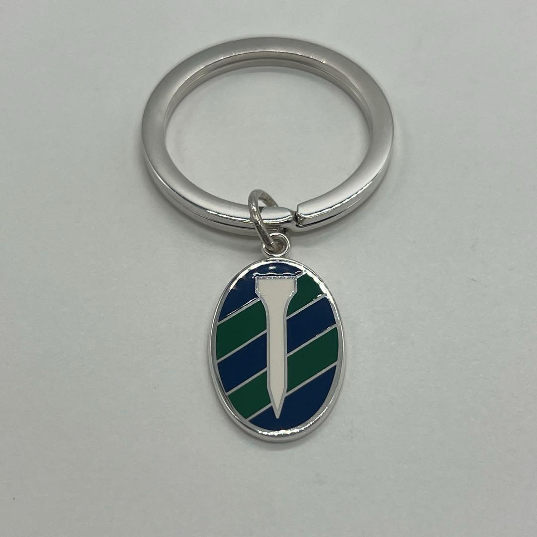 ティファニー TIFFANY&CO ゴルフ ティー オーバルタグ キーリング ティファニー TIFFANY&CO ゴルフ ティー オーバルタグ