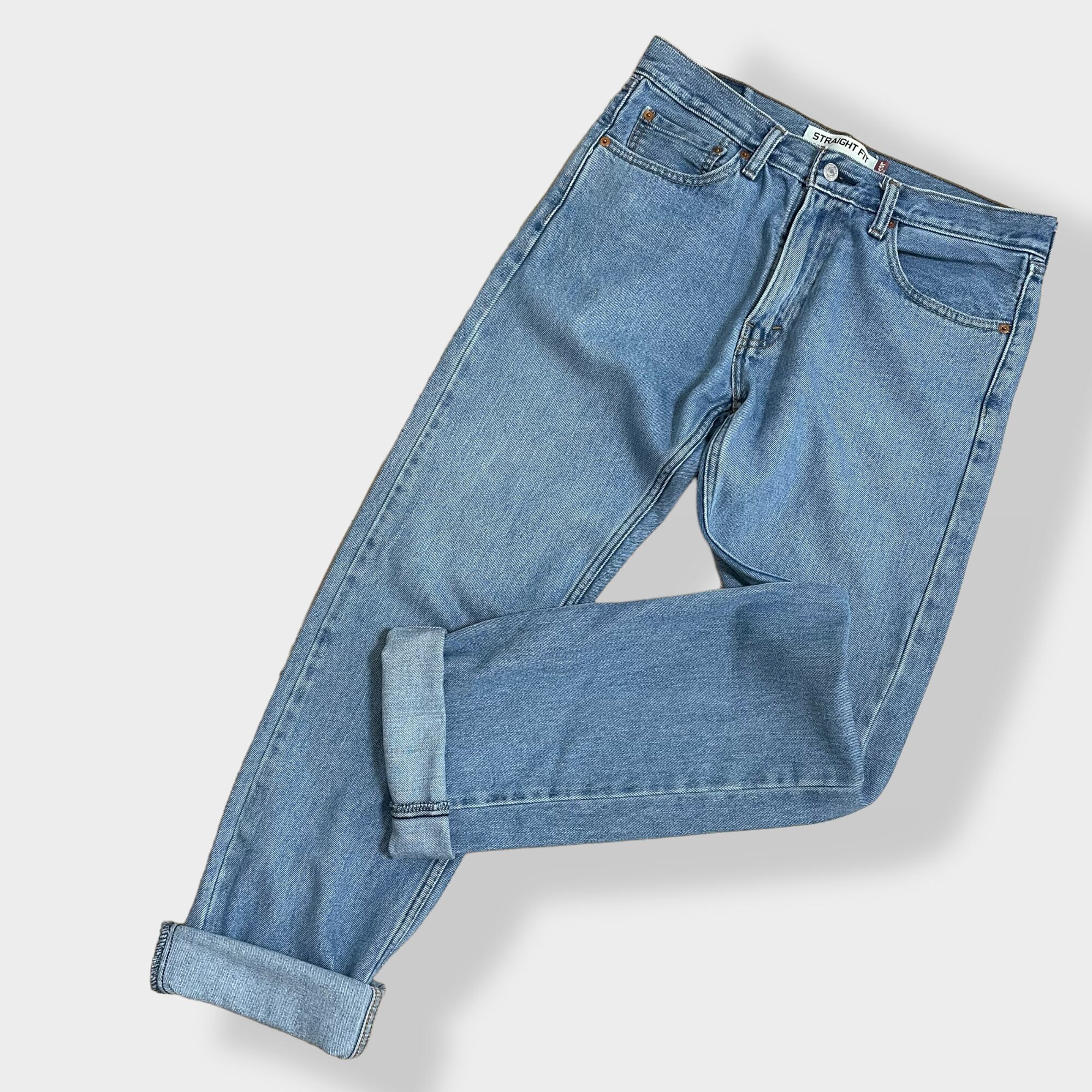 リーバイス Levi's 505 REGULAR FIT STRAIGHT LEG テーパードジーンズ デニムパンツ USA製 メンズw34 /eaa310601