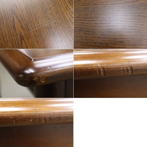 飛騨産業 キツツキ オーク材 クラシカル ダイニングテーブル W1880 飛騨産業 キツツキ オーク材 クラシカル ダイニングテーブル W1880