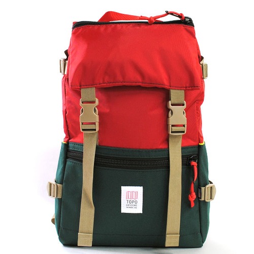 TOPO DESIGNS トポ デザイン 819656019737 TDRP015 FOREST RED  バックパック  ユニセックス