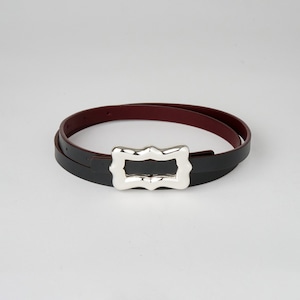 BELT RIBBON 13 SILVER