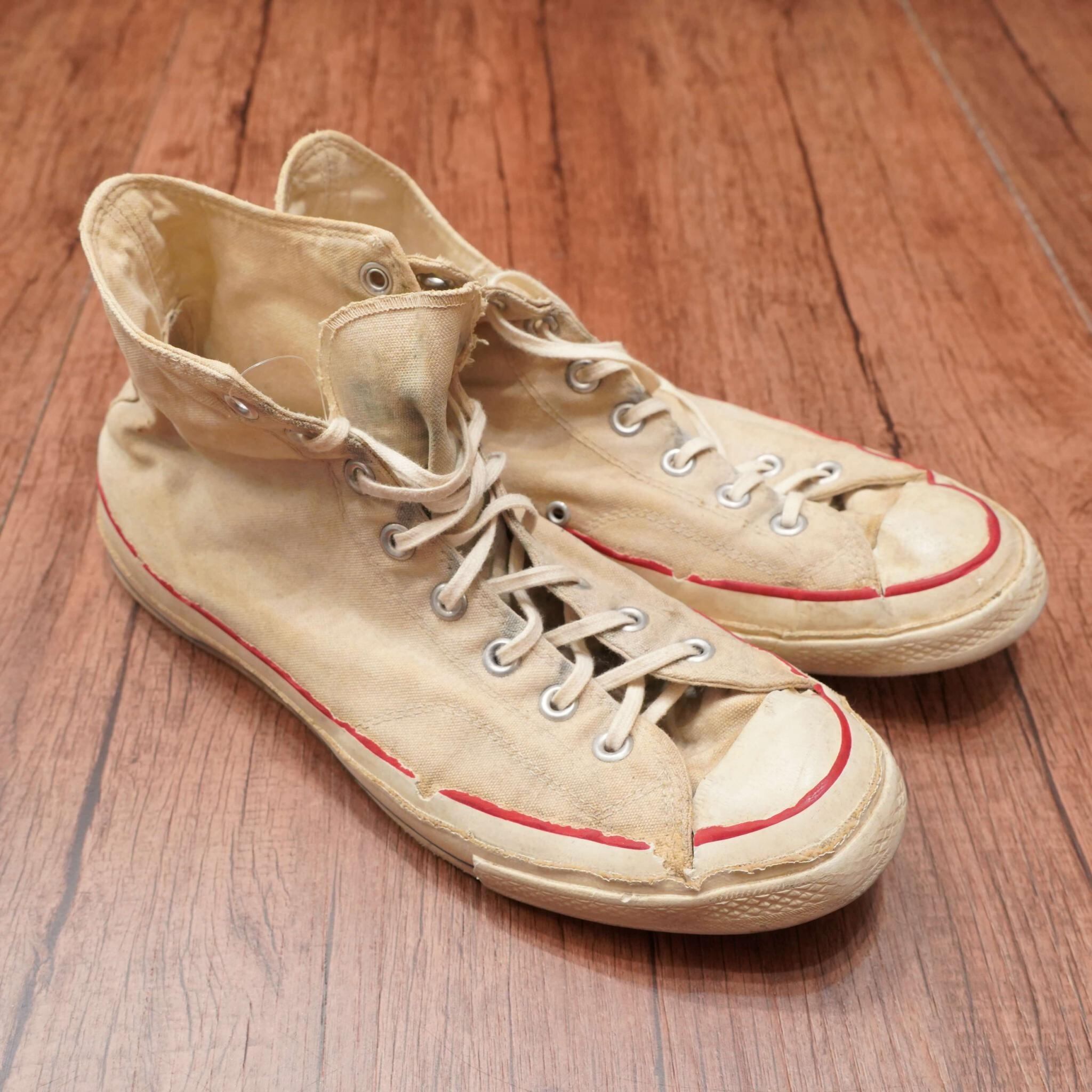 60s converse チャックテイラー オリジナル　us10.5 29cm ヴィンテージ　コンバース　オールスター　usa製 三ツ星 |  古着屋youth vintage