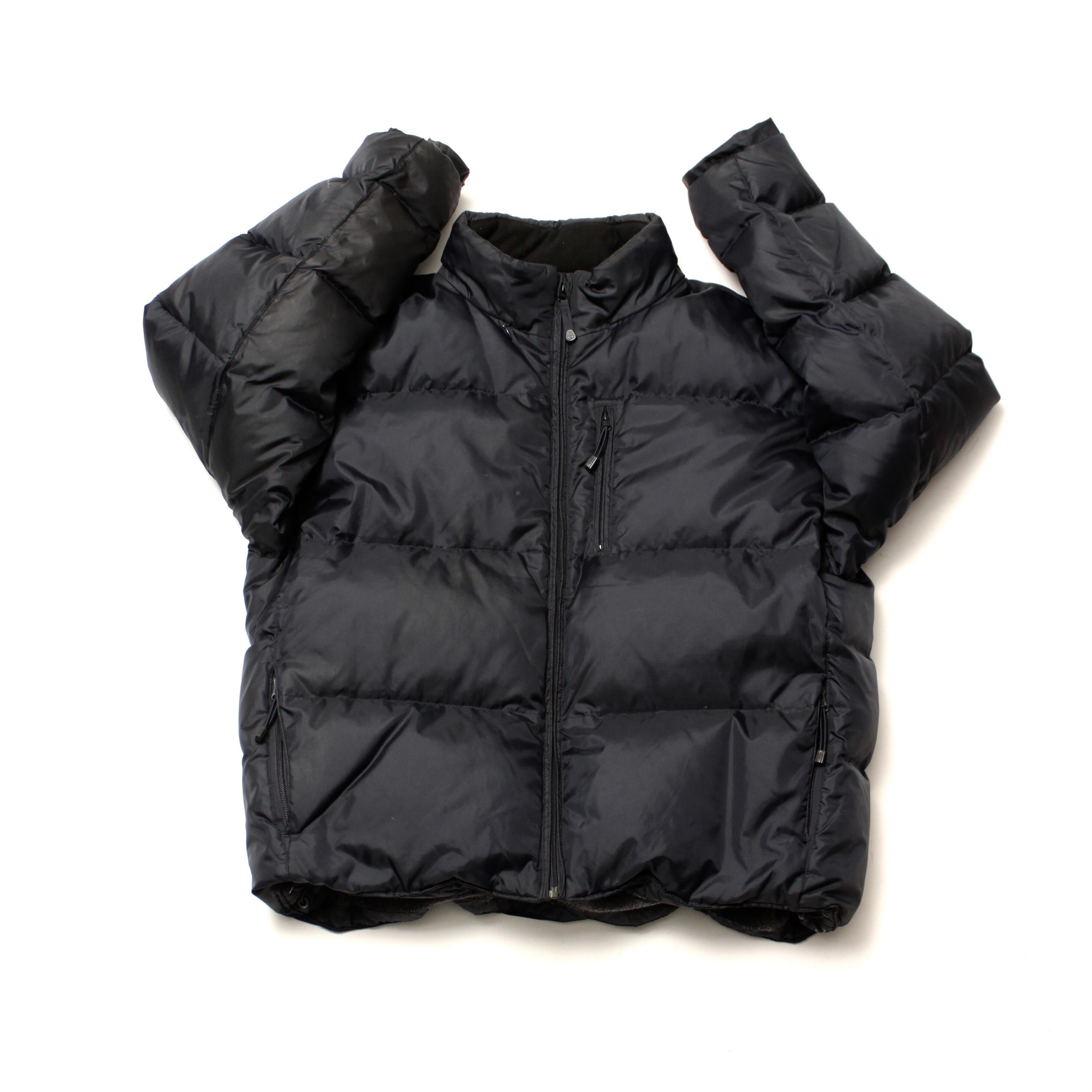 0663. 2000's old gap goose down jacket ダークネイビー ダウン