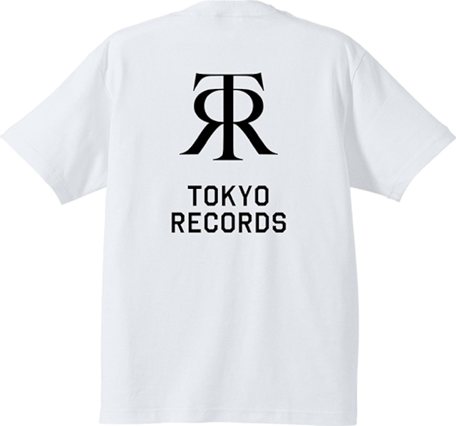 TOKYO RECORDS BP TEE（WHT x BLK）