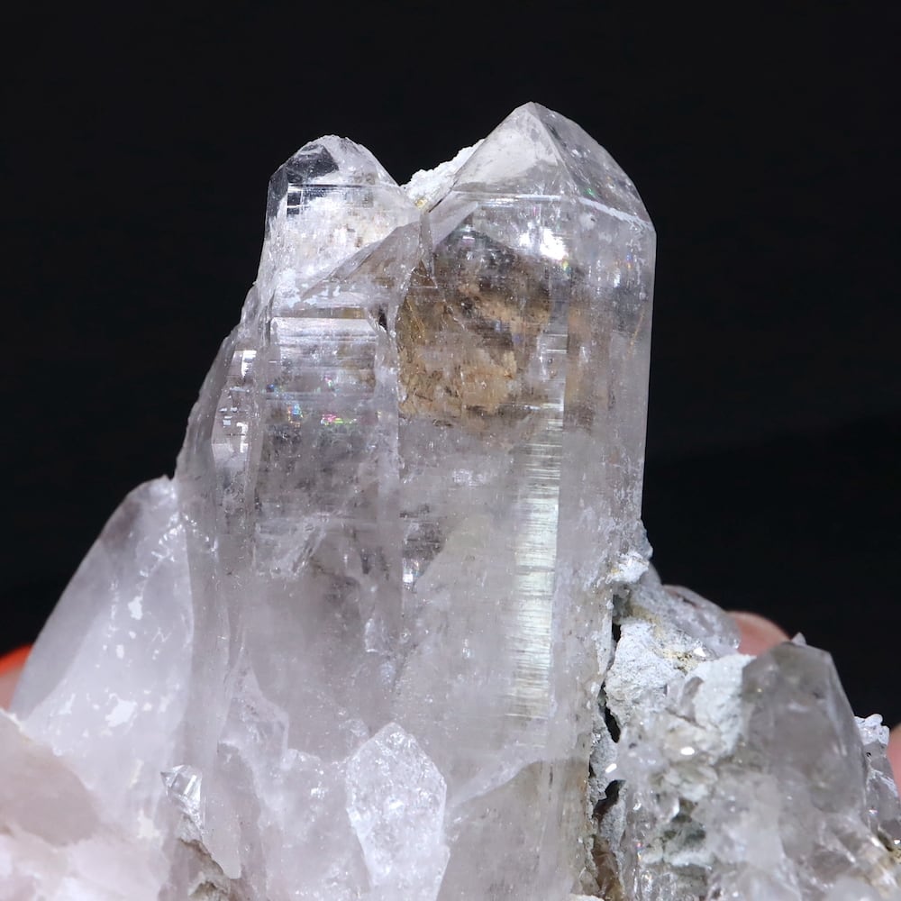 カリフォルニア産 クォーツ 鋭錐石 水晶 クラスター 343,5g QZ216 鉱物　天然石　原石　パワーストーン | 鉱物 天然石 American  Minerals + Gemmy You powered by BASE