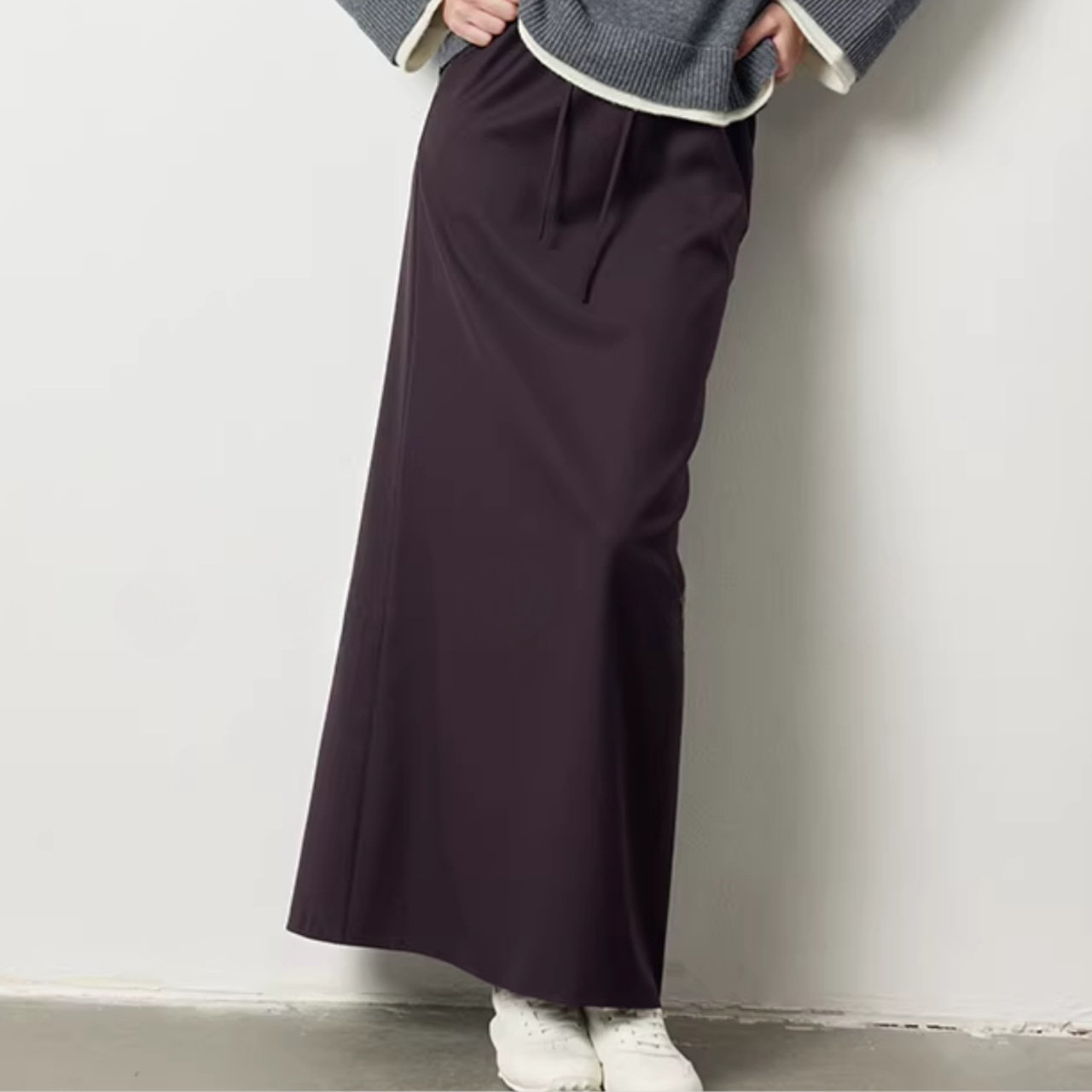 大人モード Iライン ロングスカート 00093・画像3