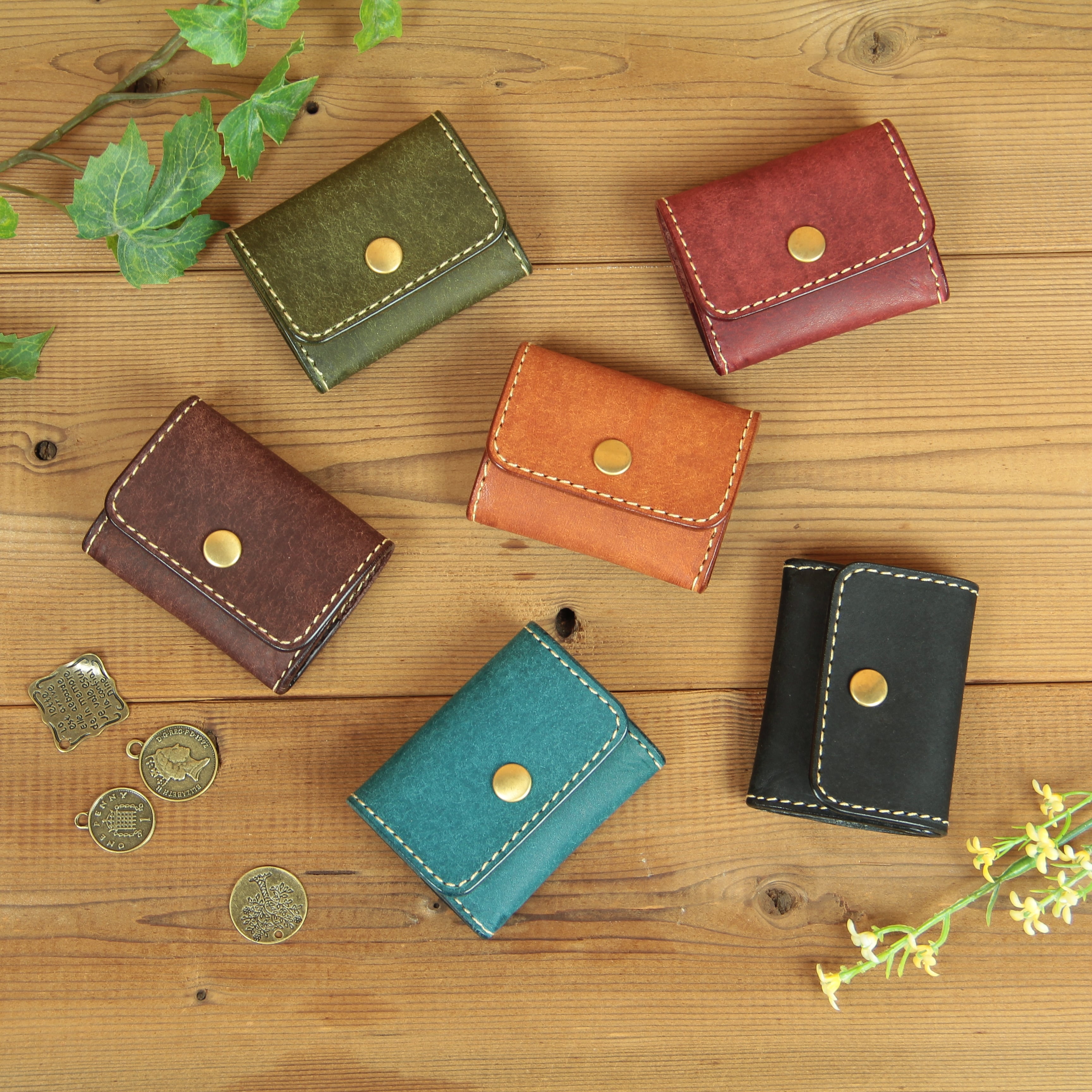 コインケース / キャメル | HANARE LEATHER オンラインショップ