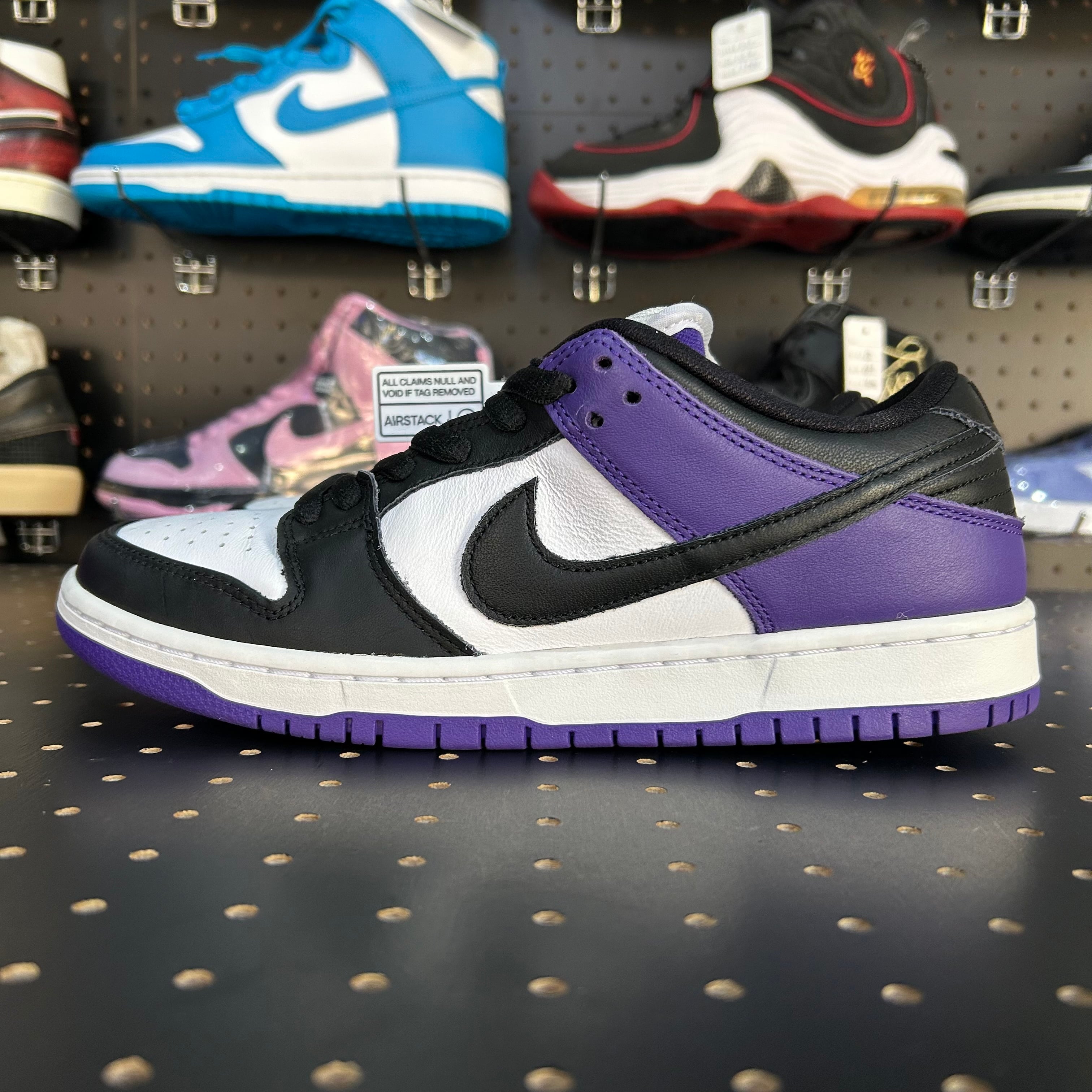 Nike sb dunk low court purple