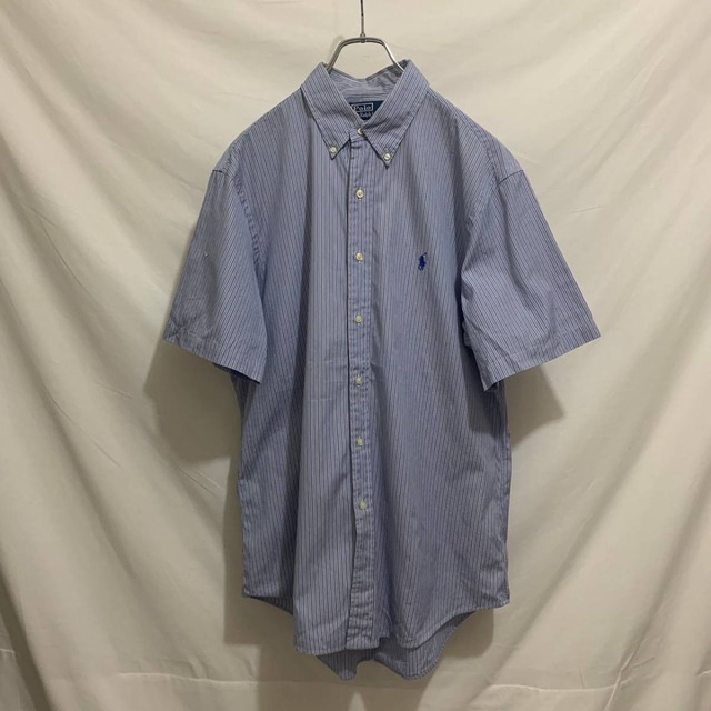 POLO ポロ　ラルフローレン　ラルフ　半袖シャツ　半袖　シャツ　BDシャツ　ストライプ柄　商品番号545