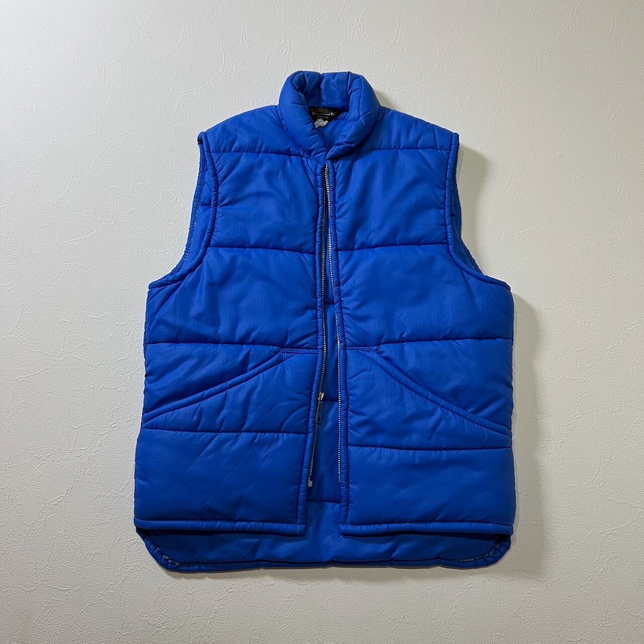 70s TOWNCRAFT JCPenney デカタロン アルミジップ ダウンベスト タウン