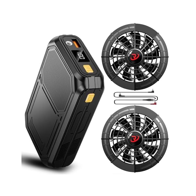 43Vファンバッテリーセット 2025年世界最大級 空調作業服用ファン