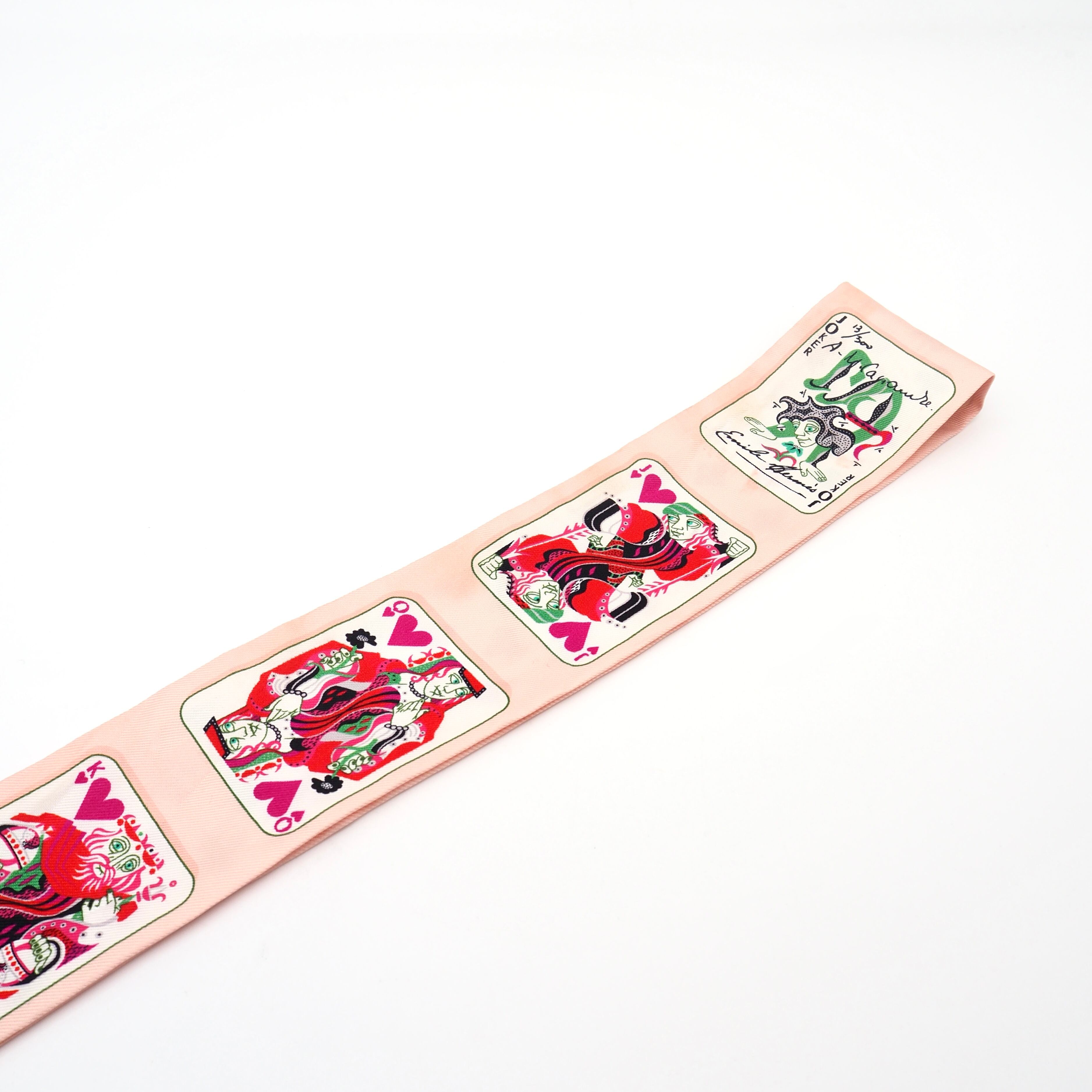 HERMES ツイリースカーフ JEU DE CARTES エルメス | 2122TOKYO