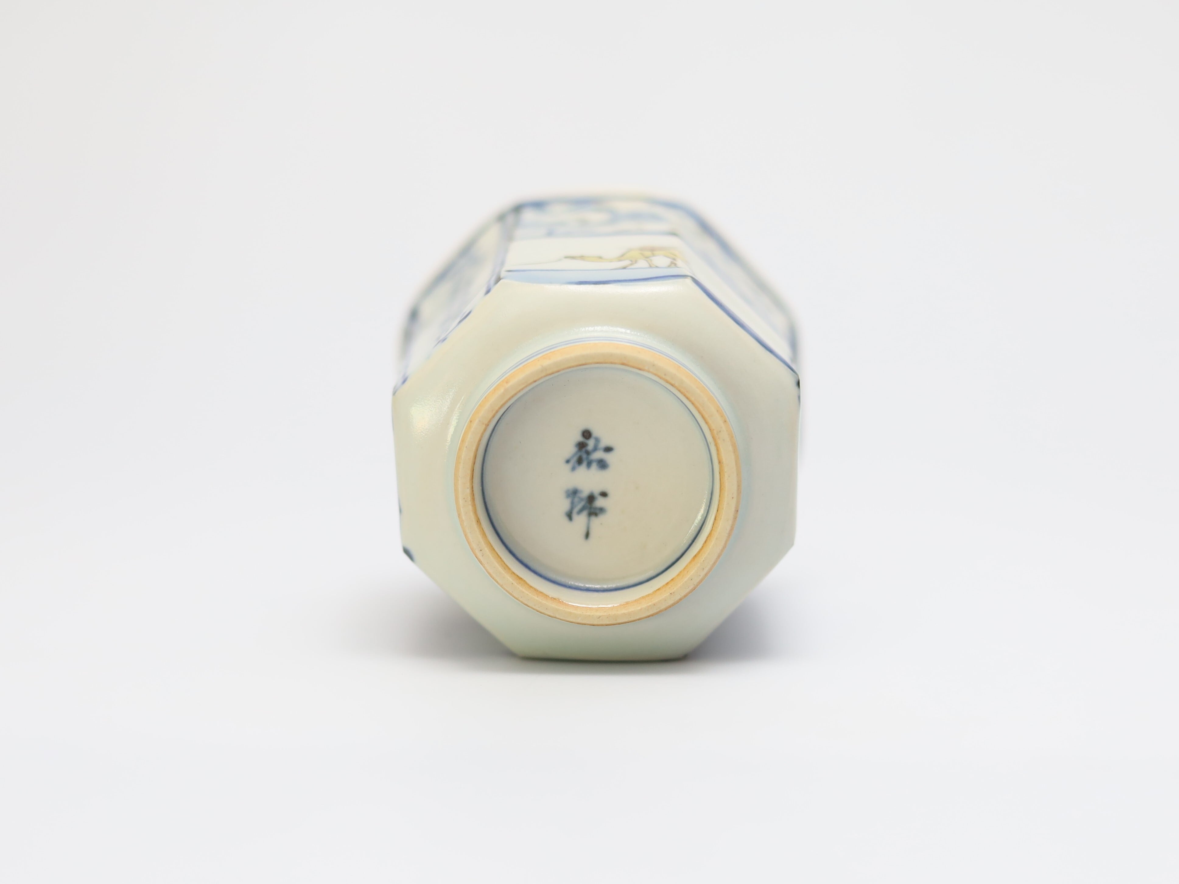 染錦唐草駱駝文面取湯呑 | 宮崎祐輔 谷鳳凰 (たにほう窯）オンライン