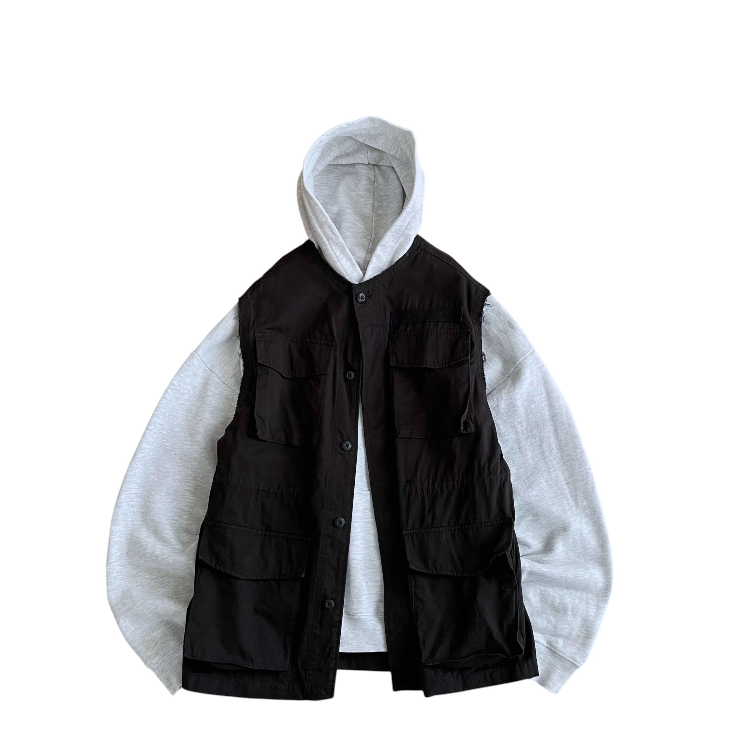 OLD UNIQLOユニクロ 90s ダウンベスト ドローコード 紺タグ | ThreeF
