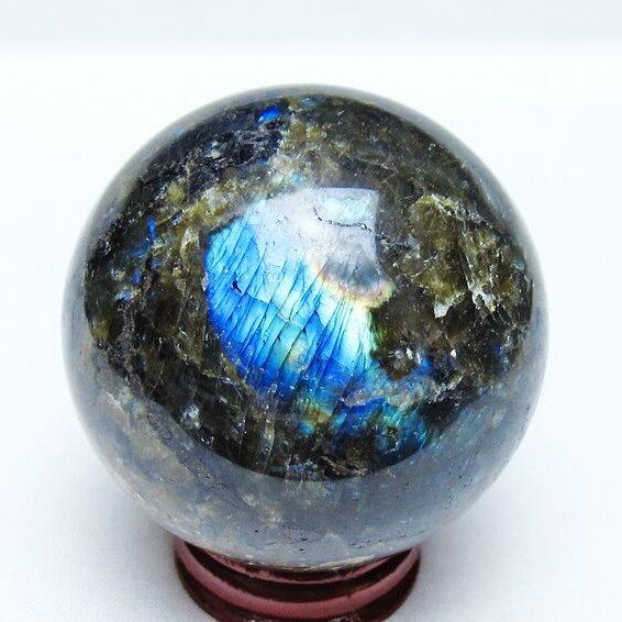 ラブラドライト 丸玉 61mm スフィア 一点物 151-9211