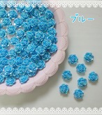 [４個]オーロラが素敵な薔薇✨／４色:直径24mm