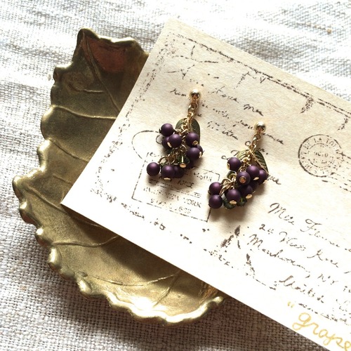 Grape/G【ピアス/イヤリング】
