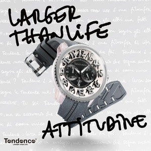 【Tendence テンデンス】TY046025  GULLIVER ATTITUDE ガリバーアティチュード（グレー）／国内正規品 腕時計