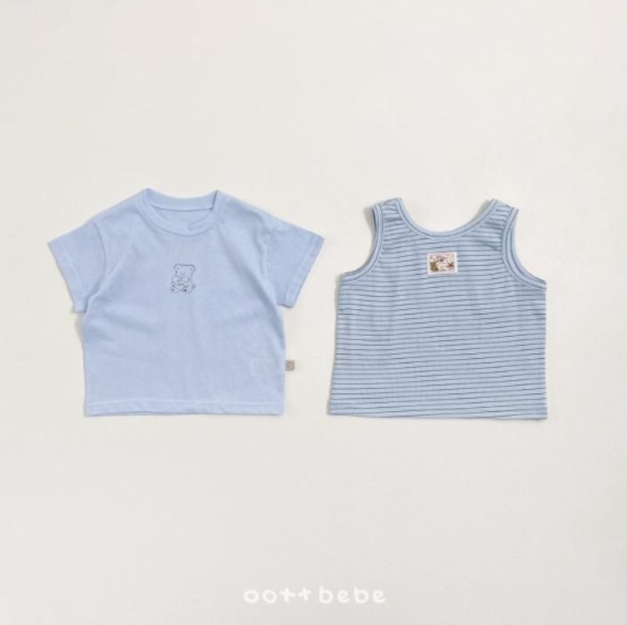OOTTBEBE 26/SM (Baby)シャーベット 1+1 Tシャツ