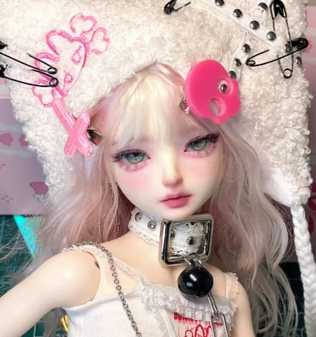 ヘッドのみ！ボディなし ノーメイク HEAD BJD 1/4 MDD MSD 女の子 球体 