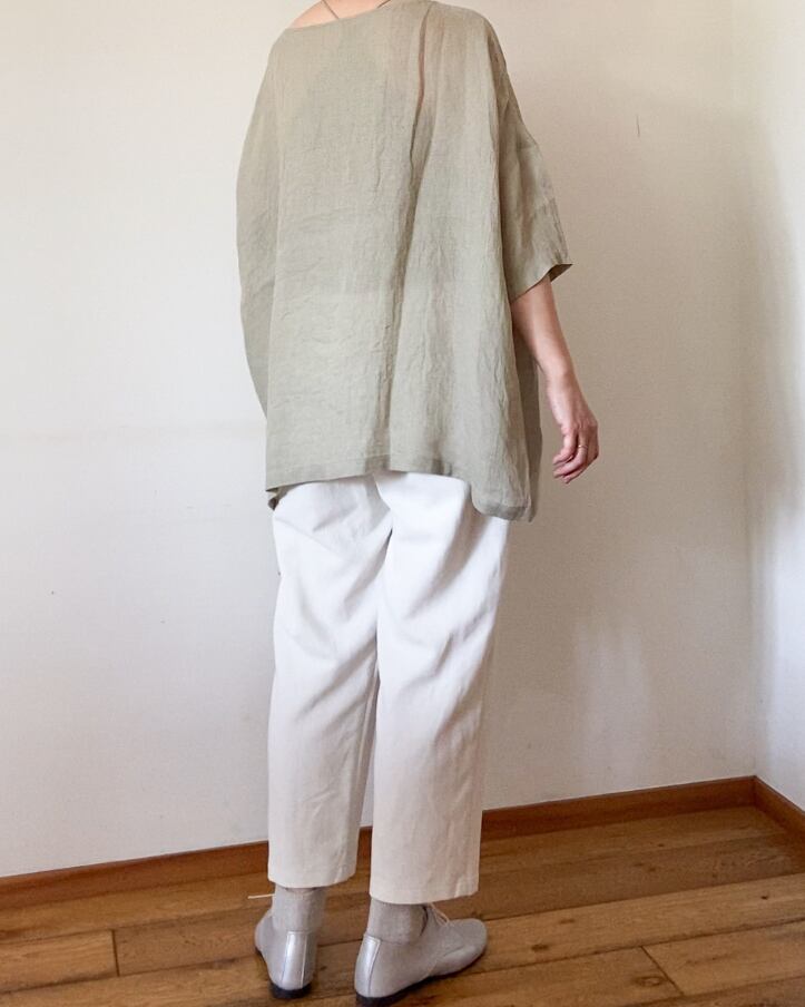 evam eva リネンプルオーバー linen pullover | evam eva 通信