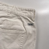 Mademoiselle NON NON マドモアゼルノンノン ストレッチ ホワイトデニム クロップド パンツ サイズ 40 L /白/レディース/パパス