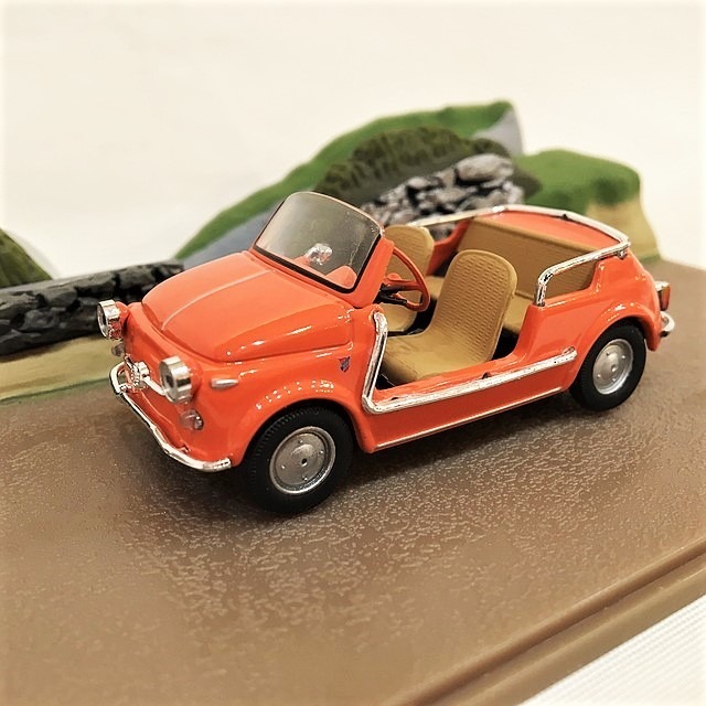 Fiat 500 Jolly USA Diorama 1/43【CANENCO】【1個のみ】【税込価格】