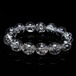 アイリスクォーツ 水晶 ブレスレット 18mm  一点物 おまかせ便 111-20257