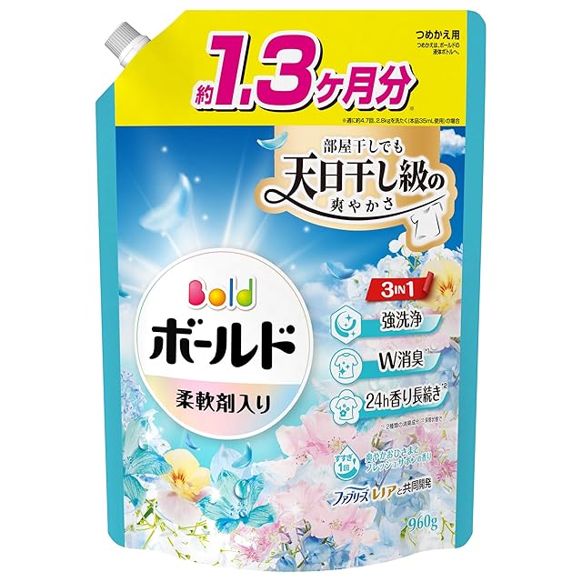 Bold ボールド 洗濯洗剤 ジェルボール 4in1 さくらフローラル 詰め替え