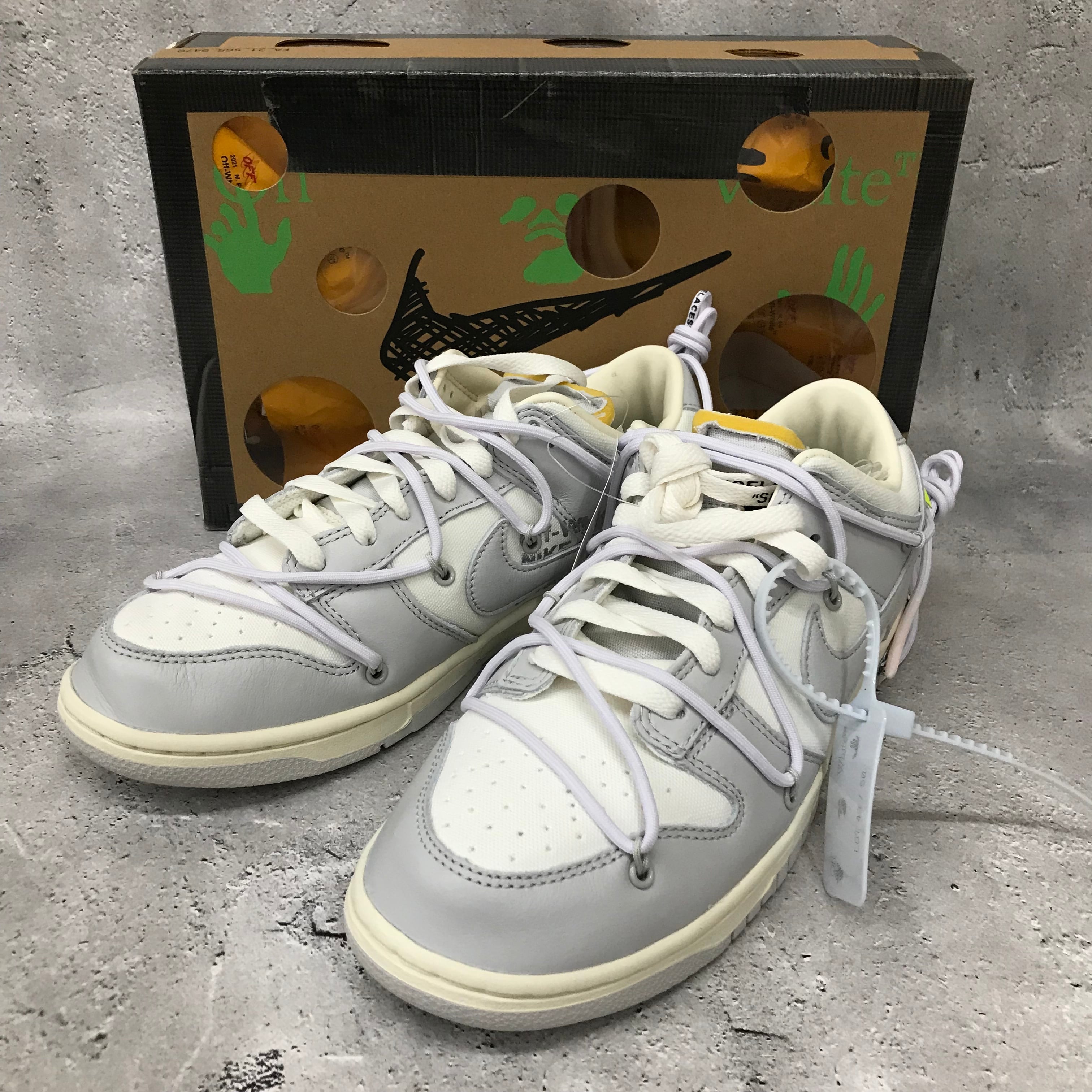 NIKE(ナイキ) サイズ:28.5cm ×OFF-WHITE DUNK LOW THE 50/49 オフ  