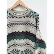 80s L.L.BEAN "ROLL NECK" WOOL SWEATER Size L