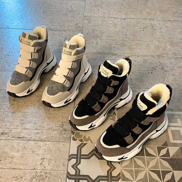 ブーツオータムウィンターレッドベルベット 靴 シューズ コットン 秋物 冬物 部族の婦人靴70152345602