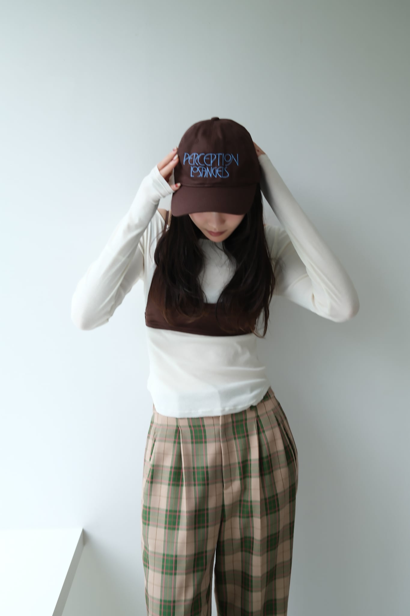 TODAYFUL Cupin Satin Bratop カップインサテンブラトップ Choco