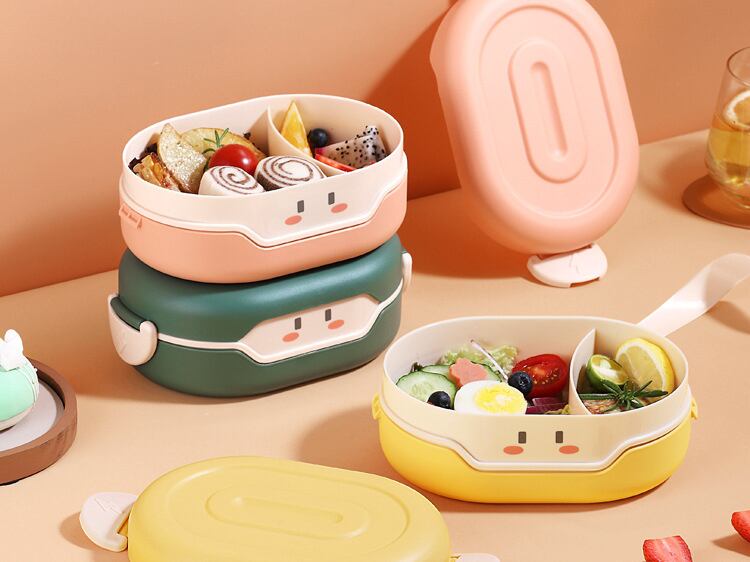 3色 超かわいい ランチ ボックス 弁当箱 ピクニック ランチ お洒落 丼 麺通勤 通学 My O006 Dreamhomes