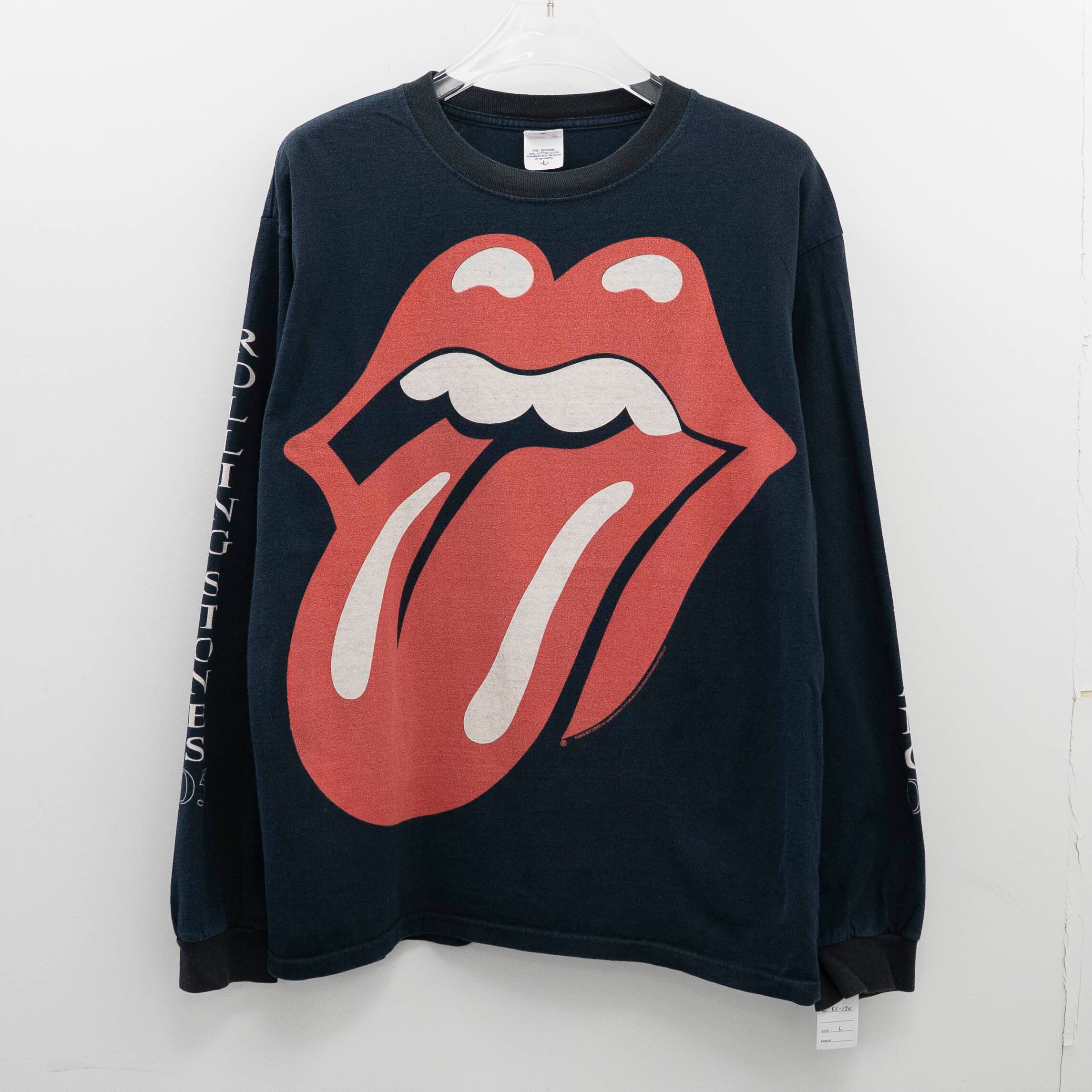 The Rolling Stones "Rip & Tongue 05-06 L/S " Anvil L 【E6-170】