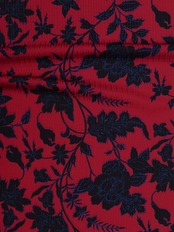 【受注商品】Rumi Rockきもの「夜の更紗」　[A646]