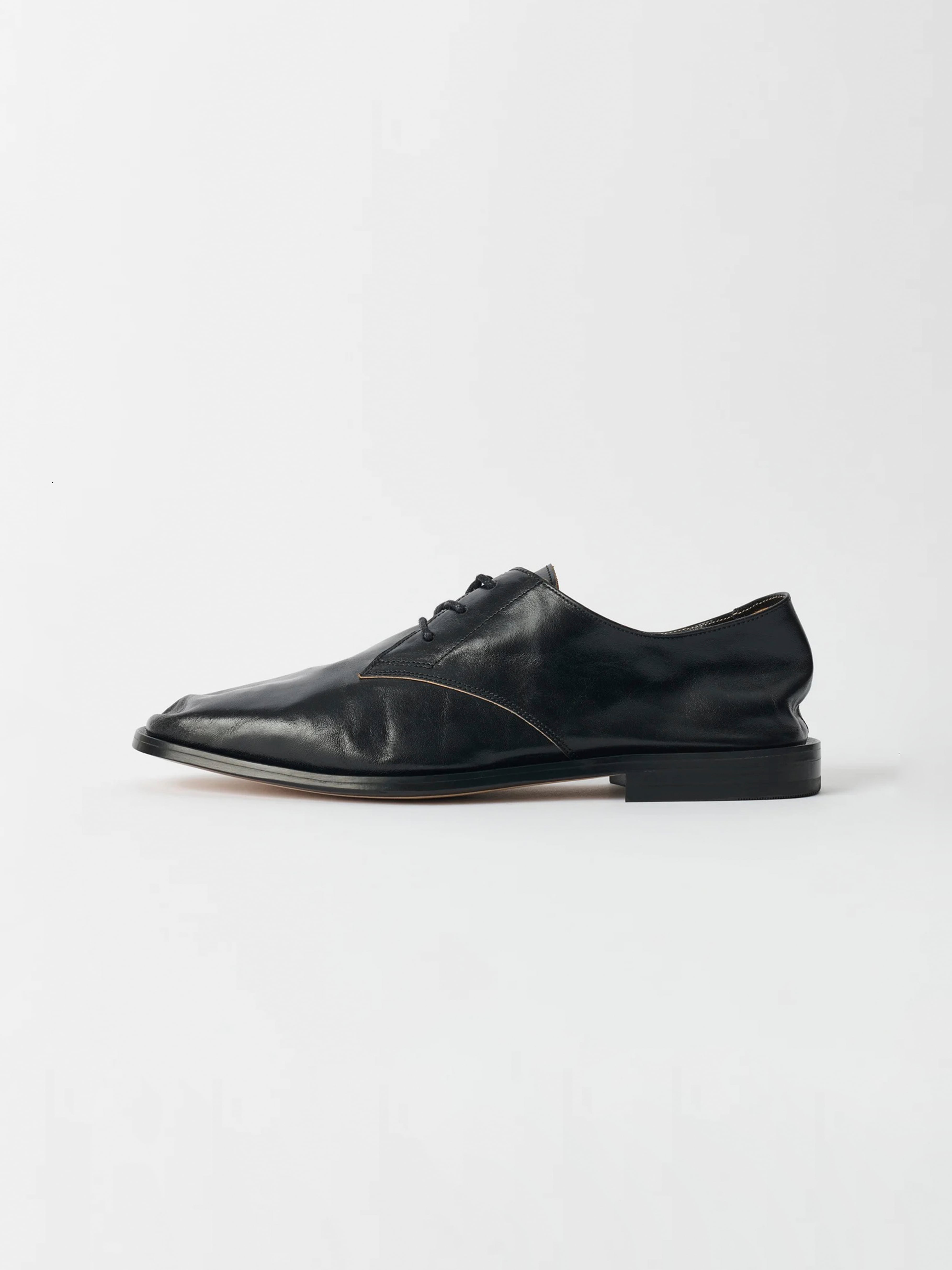 OUR LEGACY COLLAPSING CONSULTANT True Dye Black Leather A2257CCT
