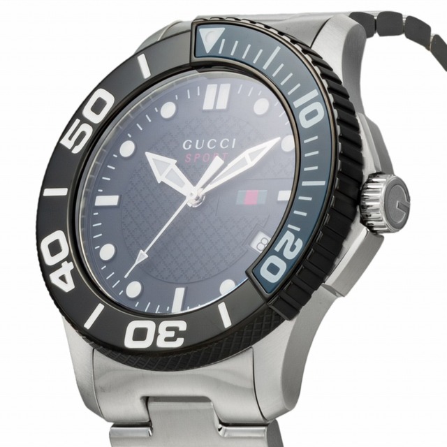 グッチ GUCCI G-Timeless YA126282 腕時計 メンズ ブラック クオーツ アナログ