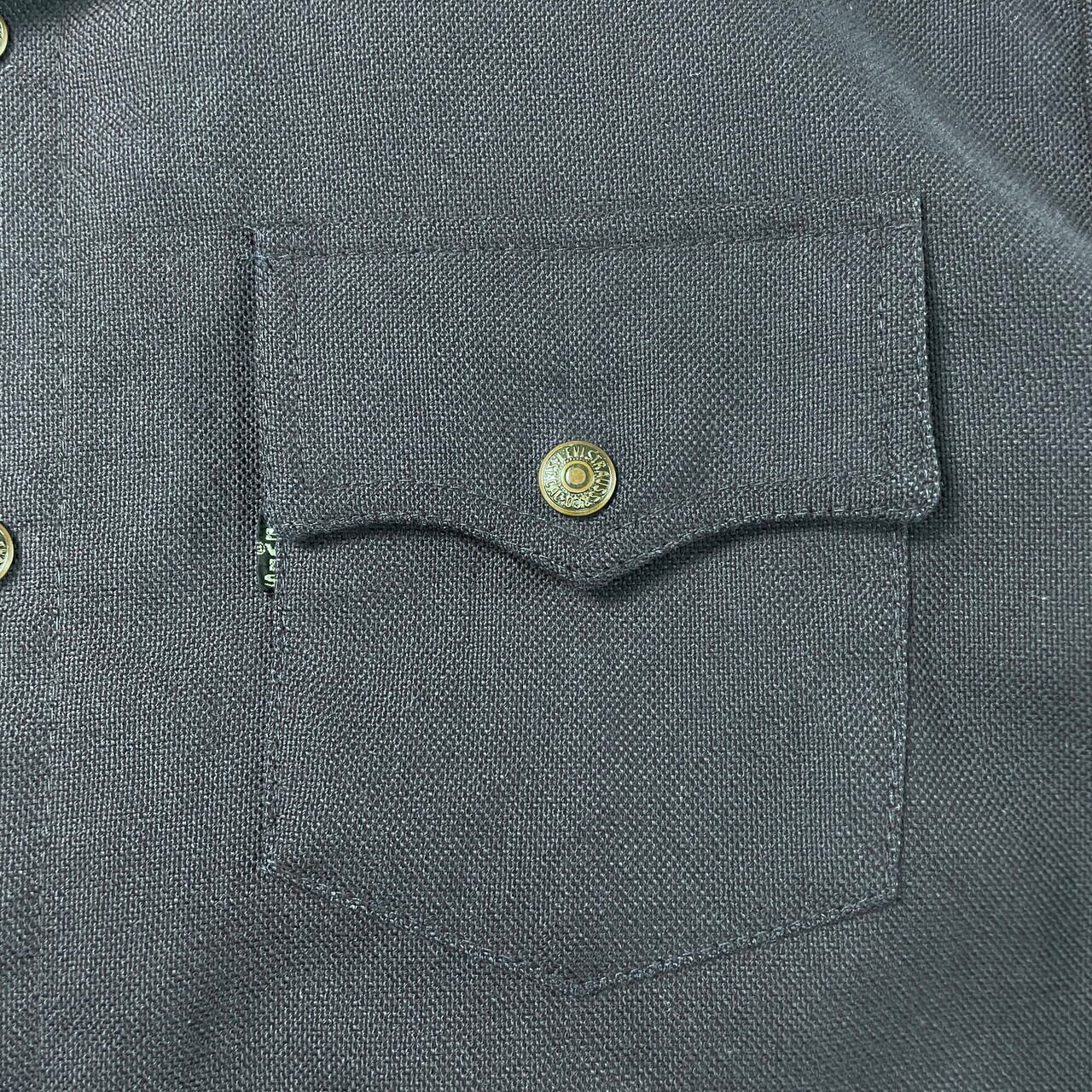 70s miss Levi's ウェスタンシャツ BIG E デッドストック 60〜70年代 白タブ Levi's リーバイス BIG E ウエスタン デニムシャツ