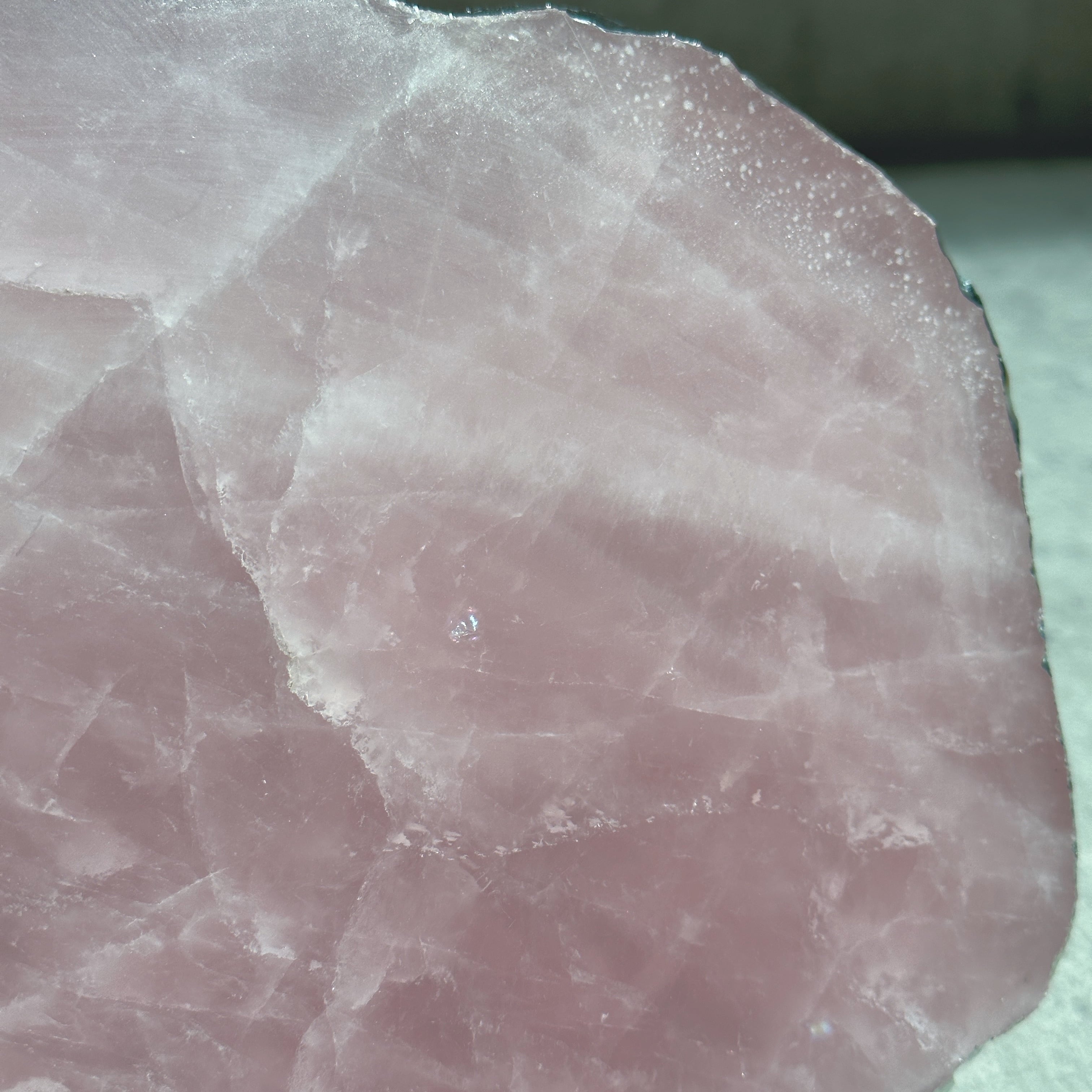 ローズクォーツ プレート21◇ Rose Quartz ◇天然石・鉱物