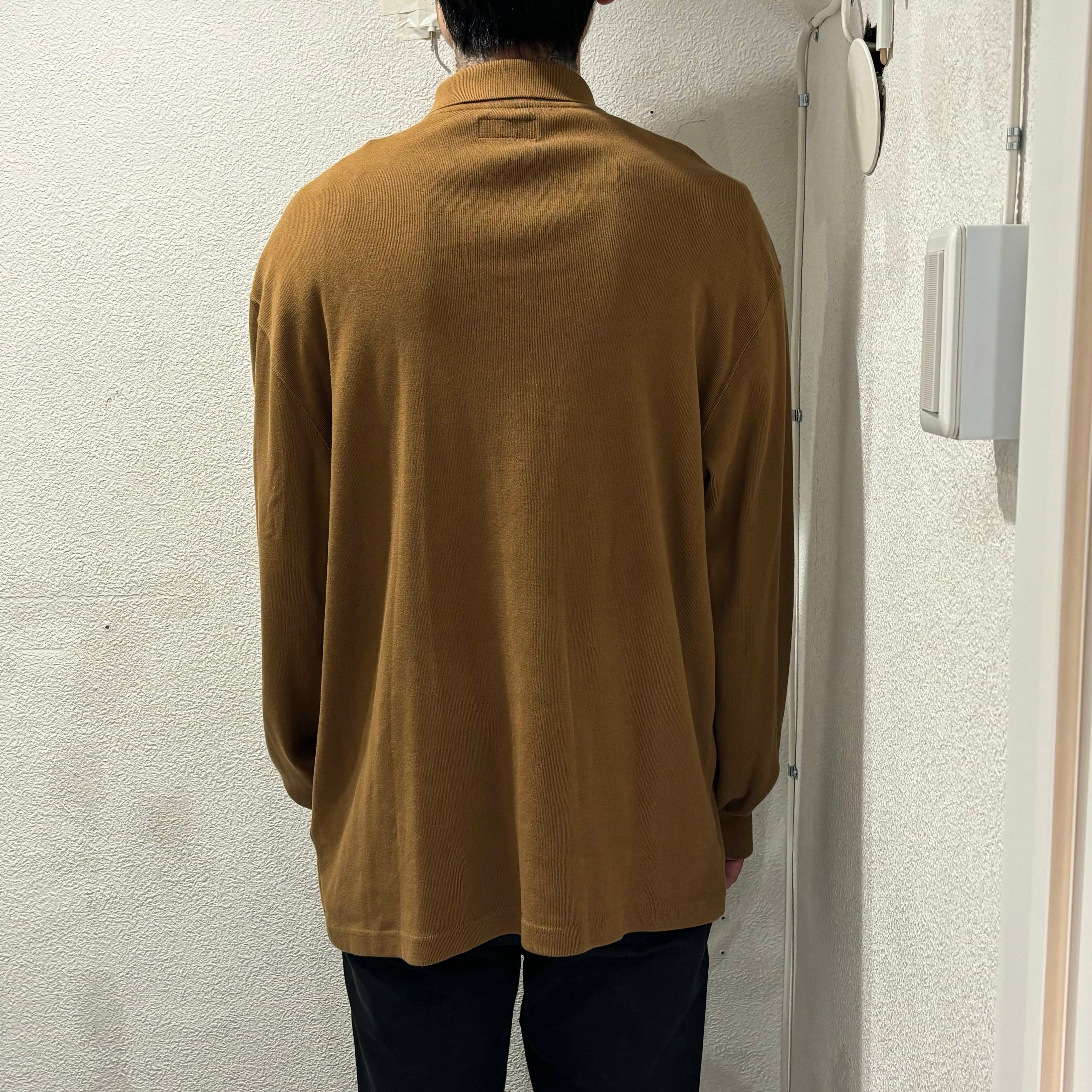 Stussy ステューシー Crown Logo 長袖ニット ポロシャツ サイズM Stussy ステューシー Crown Logo 長袖ニット ポロシャツ サイズM