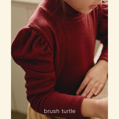 mon atelier［取寄］brush turtle neck tee 25winter