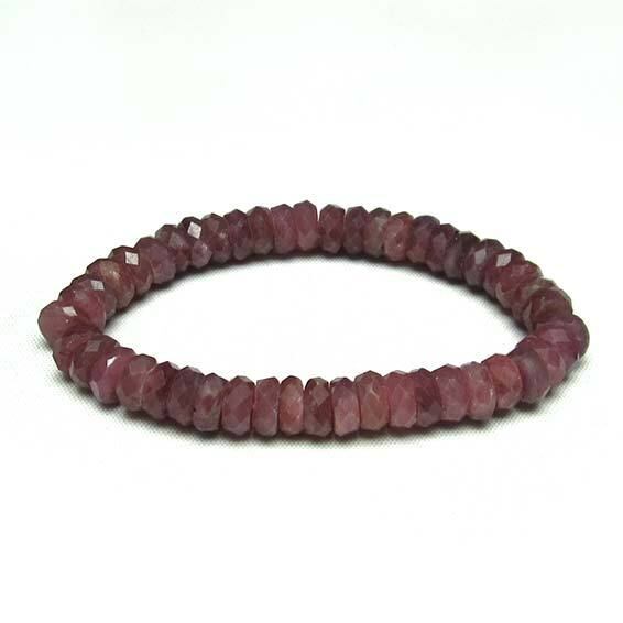 ルビー ブレスレット 8mm  おまかせ便 111-16922