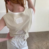Lien String Layered Tank Top F0594