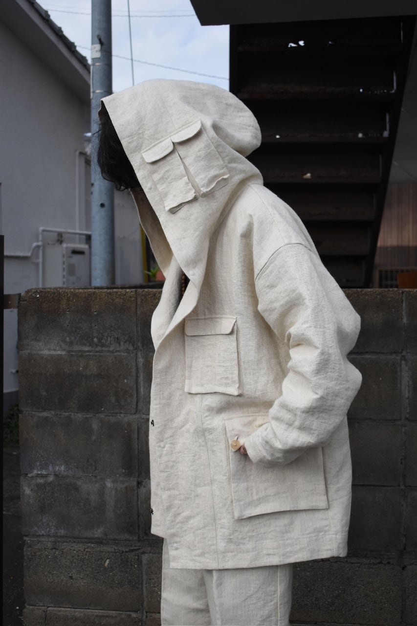 oira Zukin half coat
