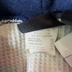 90s USA製　CAMBER プルオーバーパーカー　裏全面サーマル　企業モノ　フーディー　ネイビー