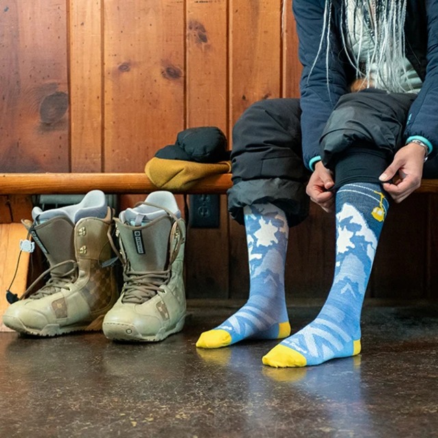 【DARN TOUGH】#1824　イエティー　オーバーカフ　ライトウェイト Yeti OTC Lightweight