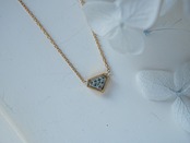 Bijou Necklace (Mini) / K18 / Pt / Diamond / KDN-008【受注生産】
