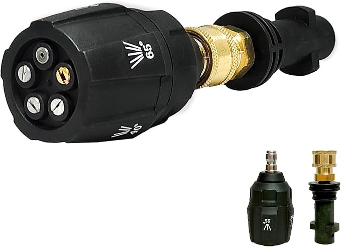 SELENEFF 高圧洗浄機 ケルヒャー用 ノズル 5段階調整 マルチノズル