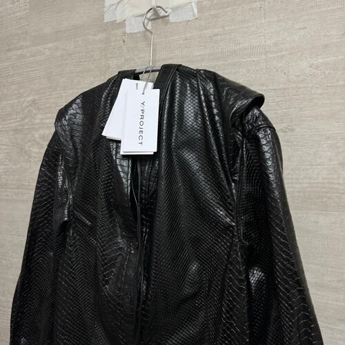 Y/PROJECT　ワイプロジェクト　Snake Ruffle Collar Dress　ドレス　ワンピース　34 ブラック　【中目黒b02】 |  ブランド古着brooch powered by BASE